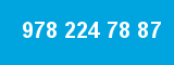 978 224 78 87 978 224 78 87